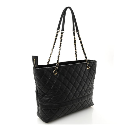 Chanel Caviar Quilted Rolled Up Tote Black 3 of 11