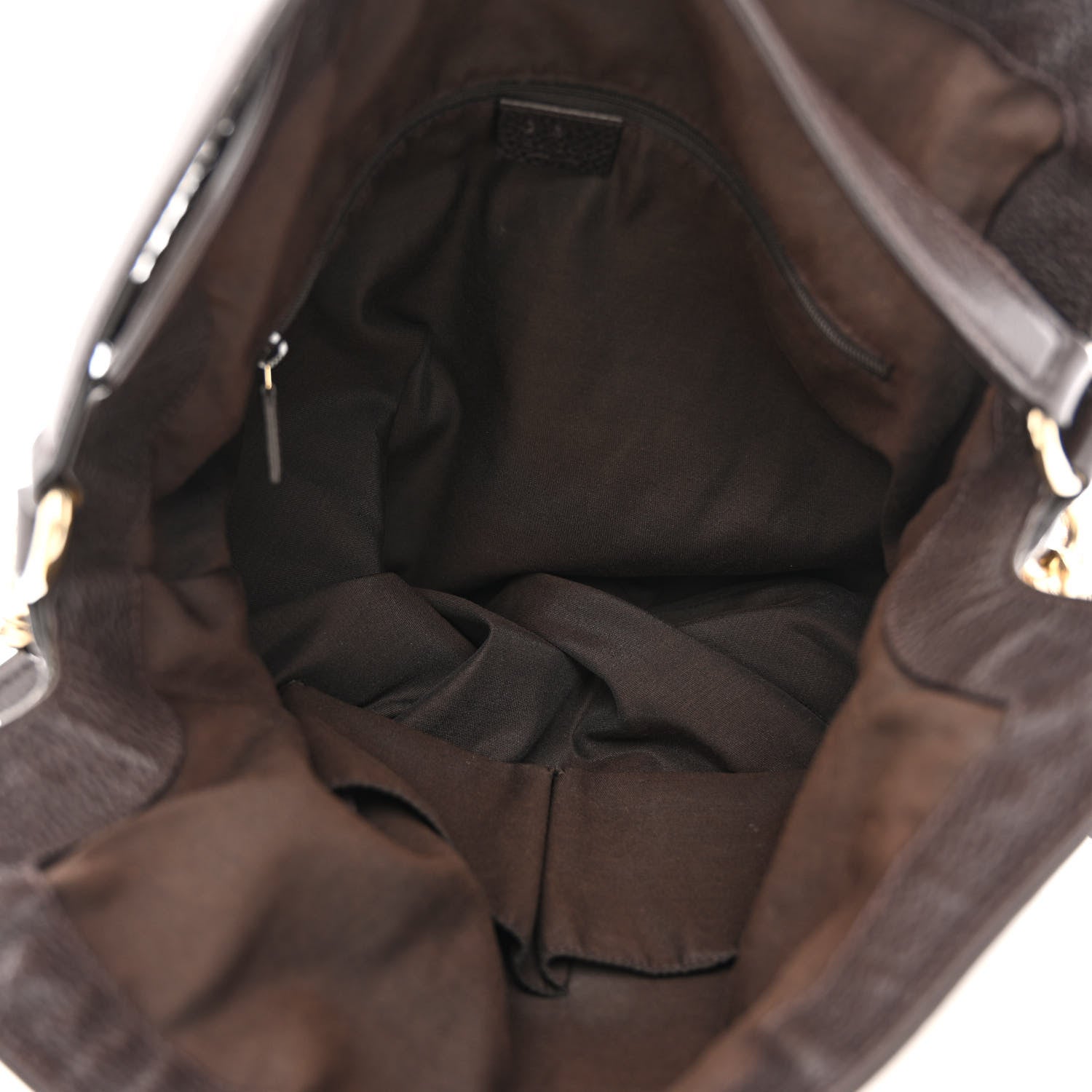 Gucci Canvas Diamante Hobo Dark Brown 5 of 17