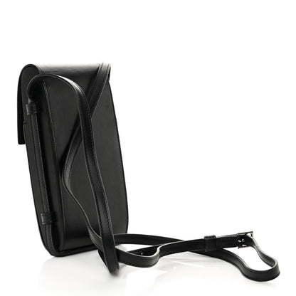 Saint Laurent Calfskin Phone Holder Crossbody Black 3 of 11