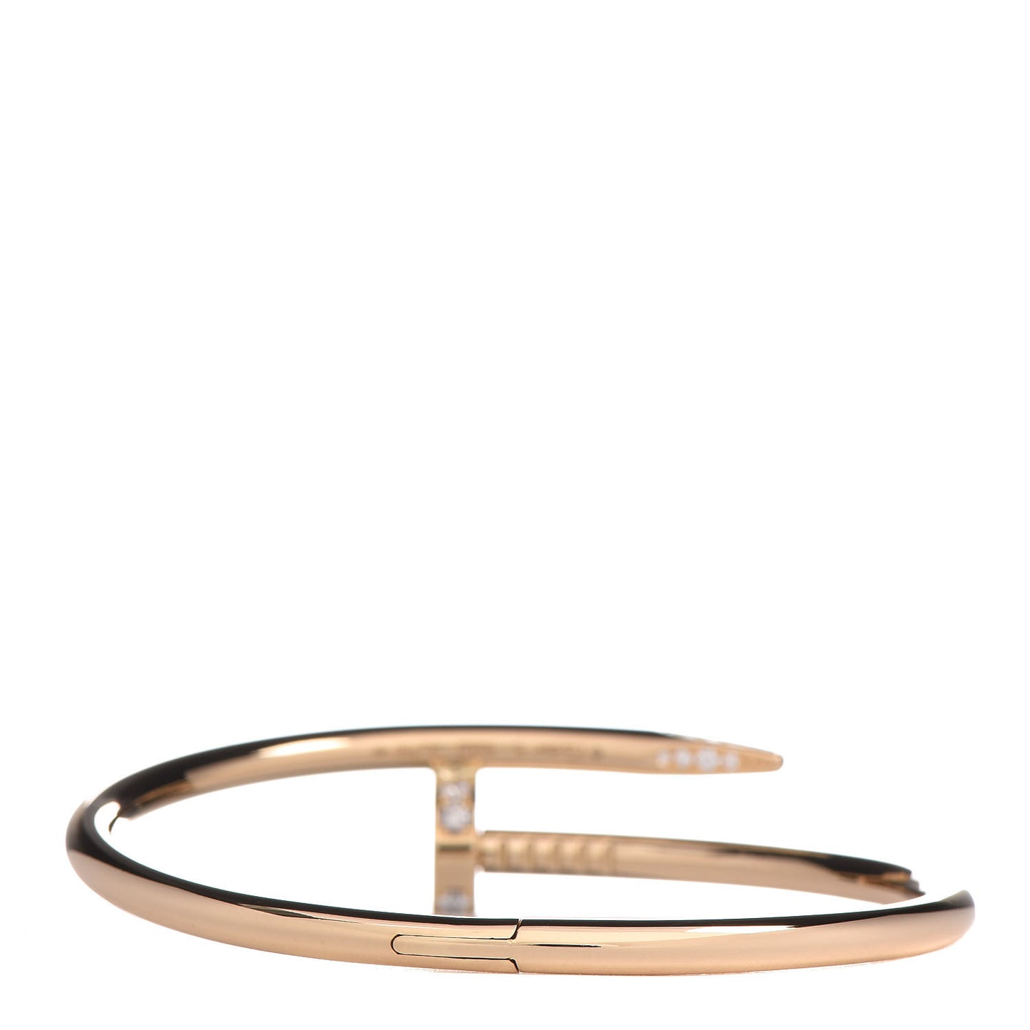 18K Yellow Gold Diamond Juste Un Clou Bracelet 15