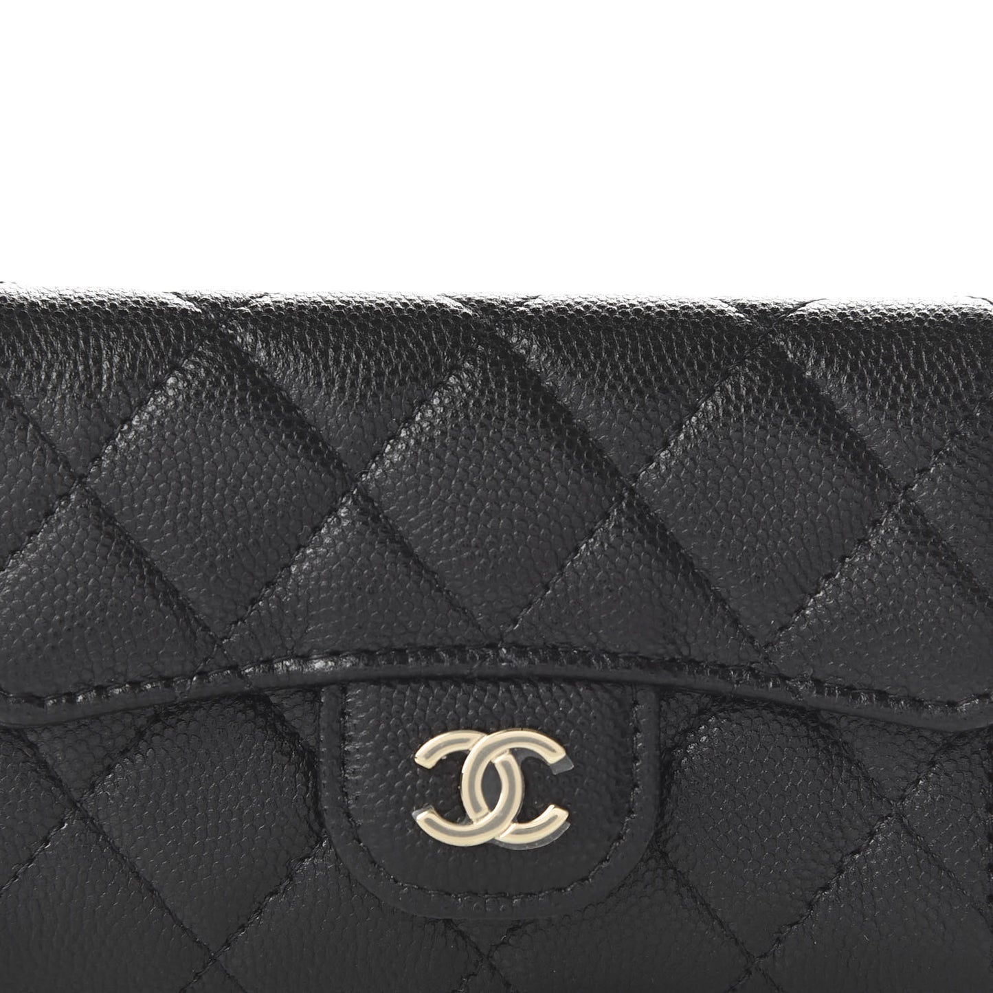 Caviar Quilted Belt Bag Black
