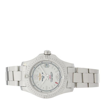 Breitling Stainless Steel 33mm Colt Lady Quartz Watch Silver A77388 2 of 5