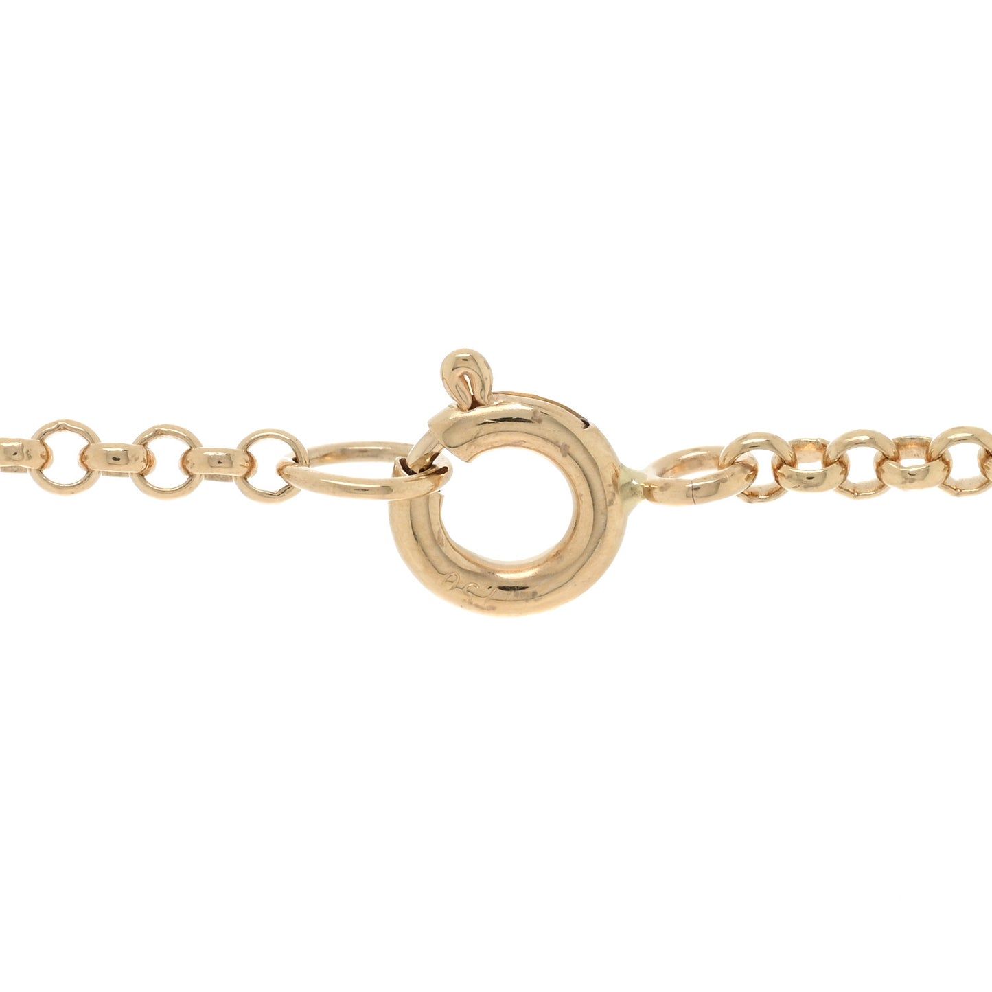 18K Yellow Gold Diamond Bubu Necklace