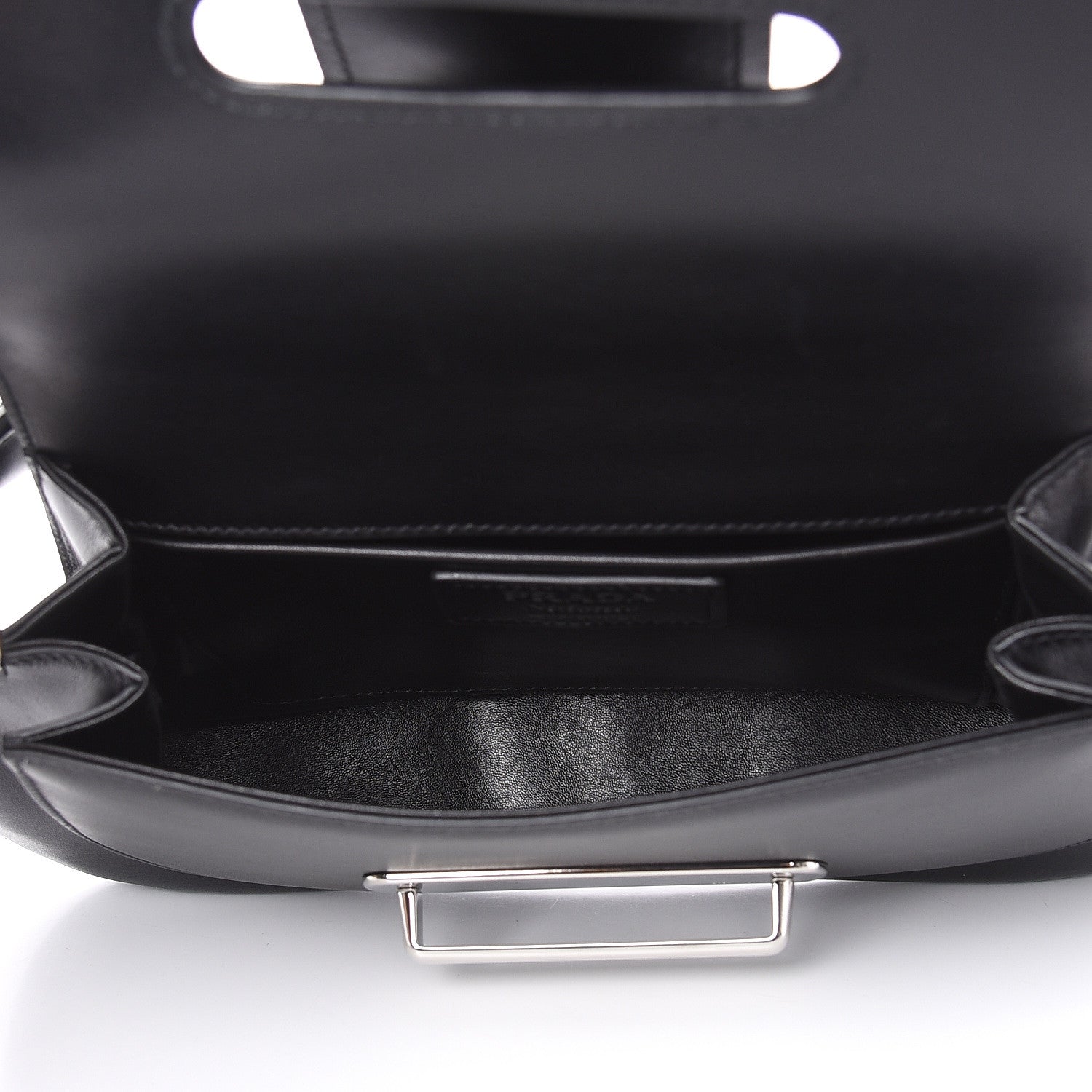 Prada City Calfskin Sidonie Shoulder Bag Black 5 of 11