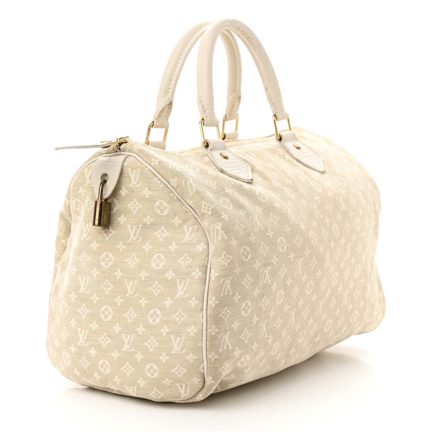 Louis Vuitton Mini Lin Speedy 30 Dune 3 of 15