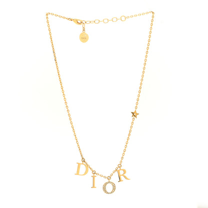 Christian Dior Crystal Dio(r)evolution Necklace Gold 3 of 6