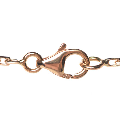 Cartier 18K Pink Gold Diamond Interlocking LOVE Necklace 5 of 7