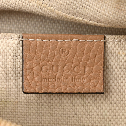 Gucci Pebbled Calfskin Small Soho Disco Bag Camelia 6 of 12