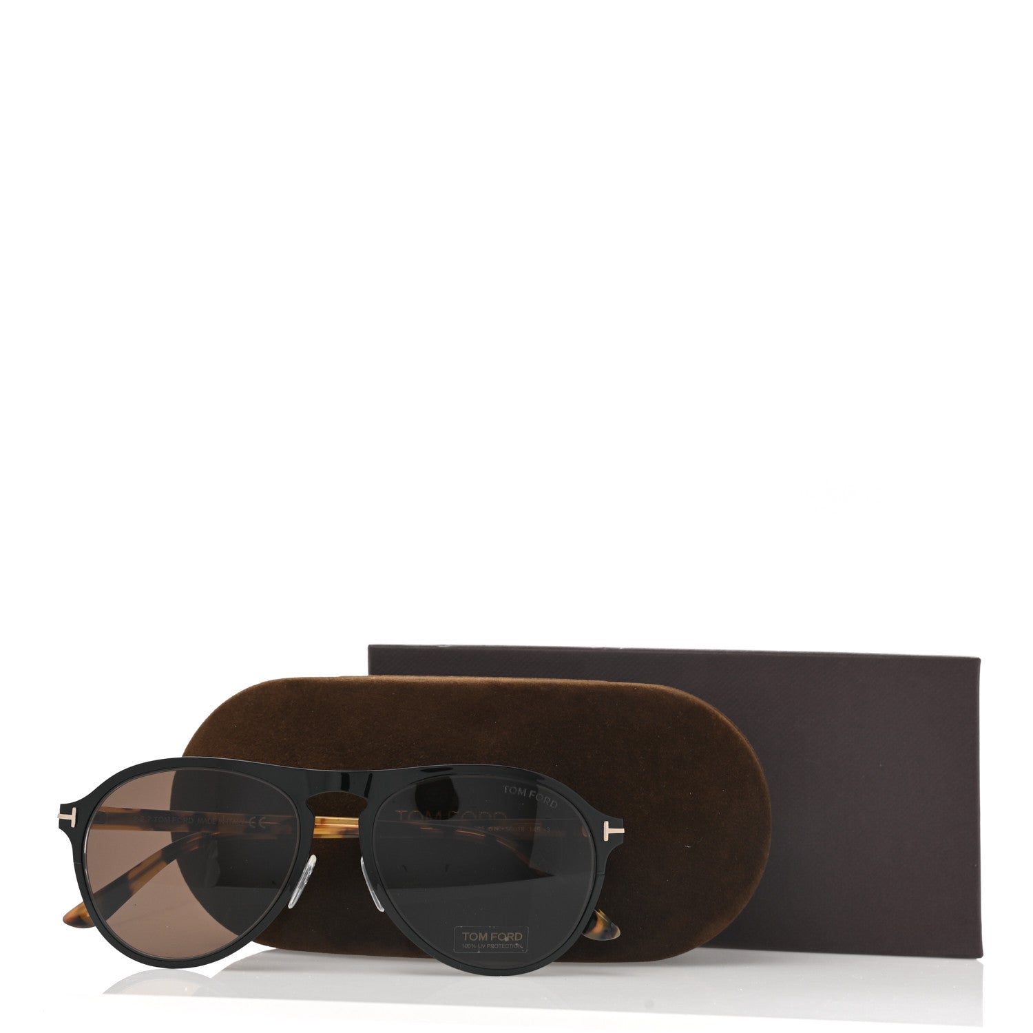 Tom Ford Bradburry Aviator Sunglasses TF525 Tortoise 8 of 8