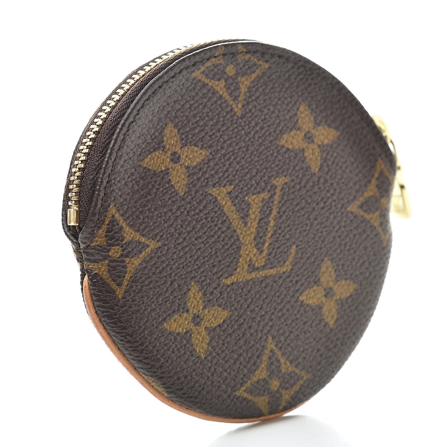 Monogram Round Coin Purse