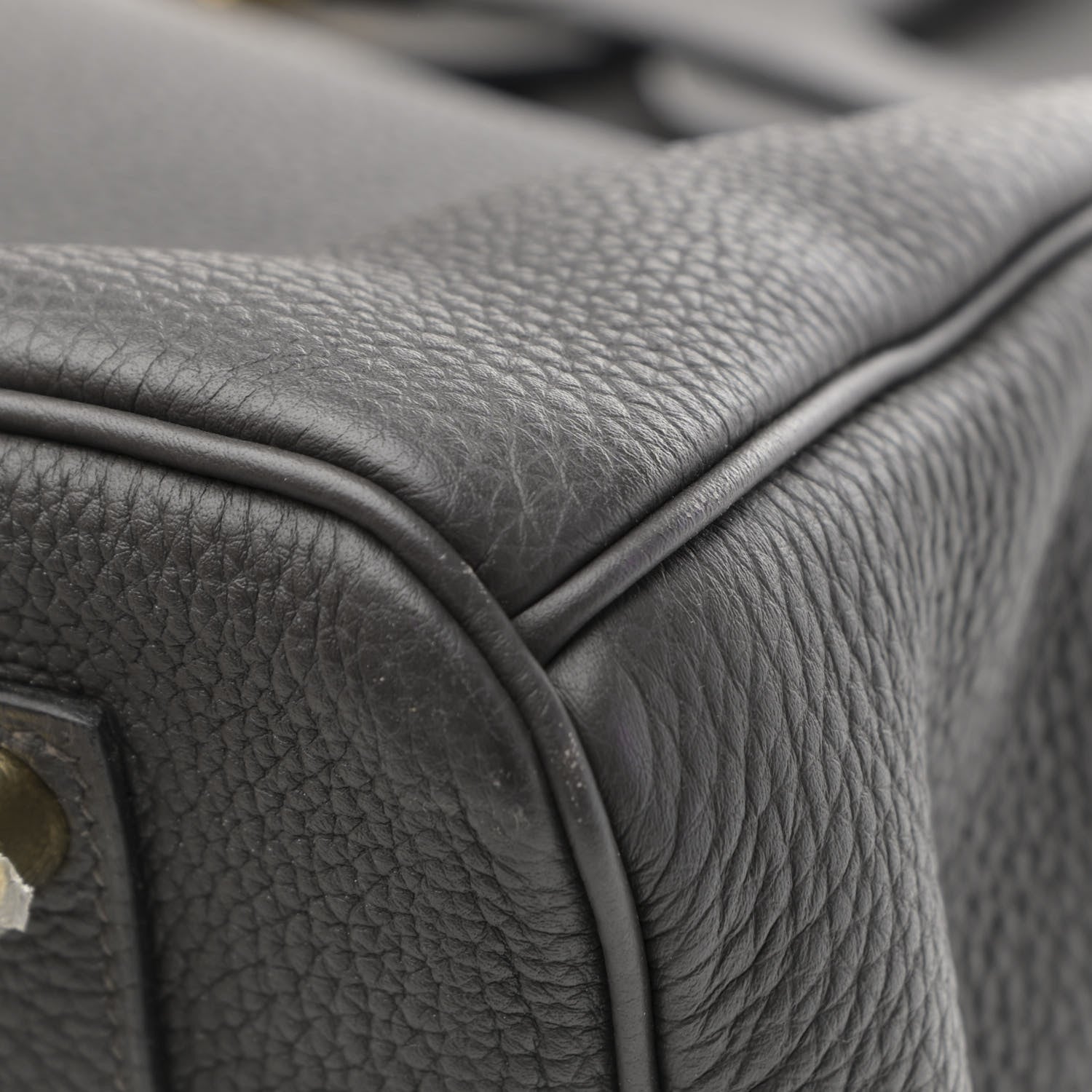 Hermes Togo Birkin 35 Etain 10 of 17