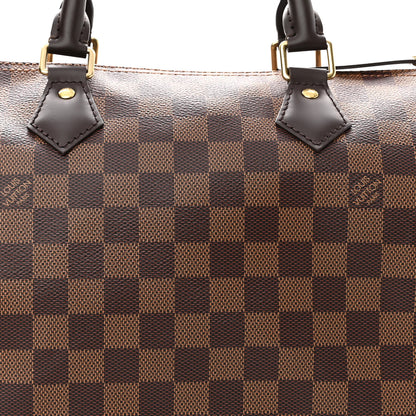 Louis Vuitton Damier Ebene Speedy 30 7 of 9