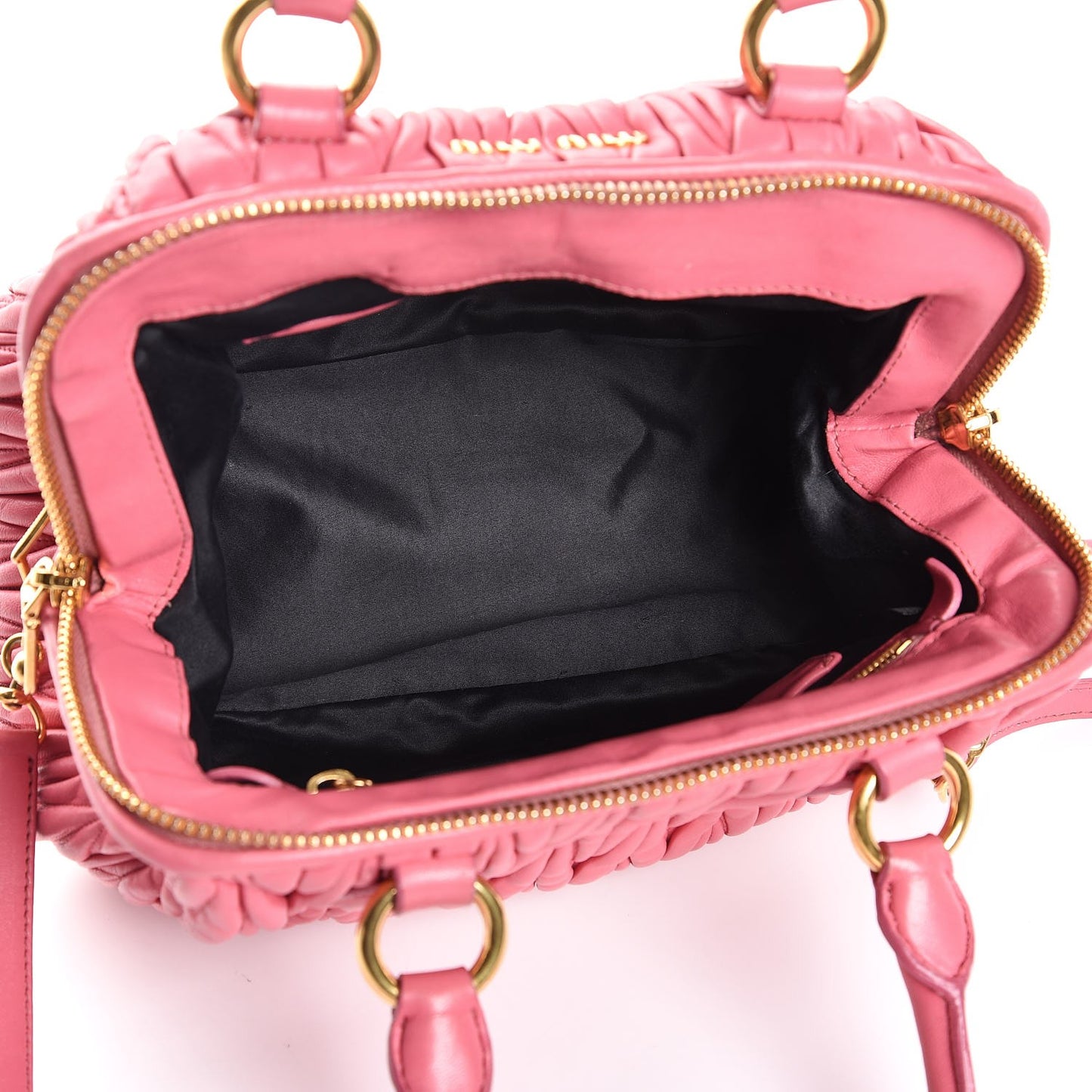 Nappa Matelasse Bauletto Top Handle Bowler Loto
