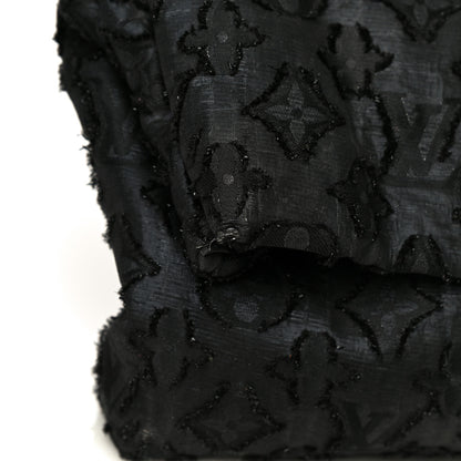 Louis Vuitton Lurex Quilted Monogram Altair Clutch Black 10 of 23