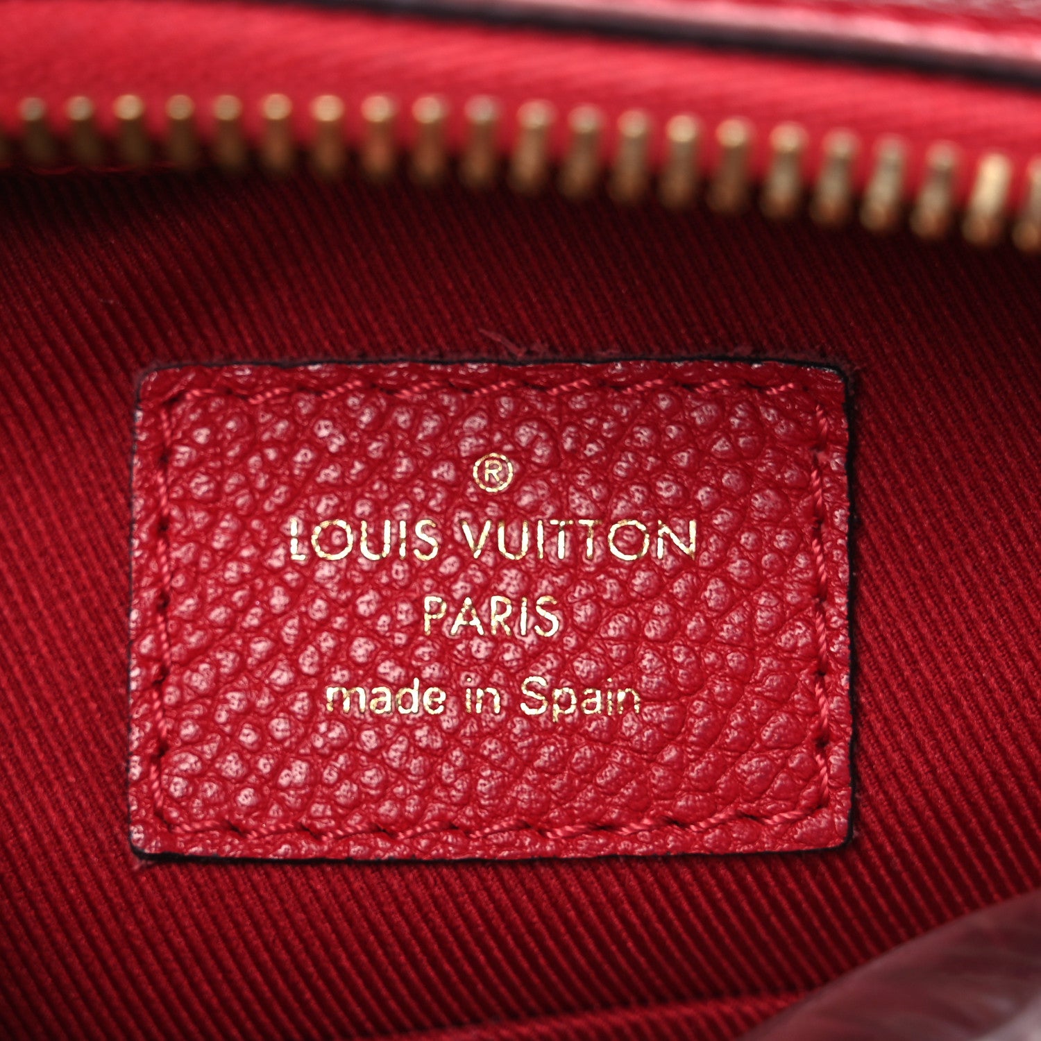 Louis Vuitton Empreinte Saintonge Scarlet 6 of 12