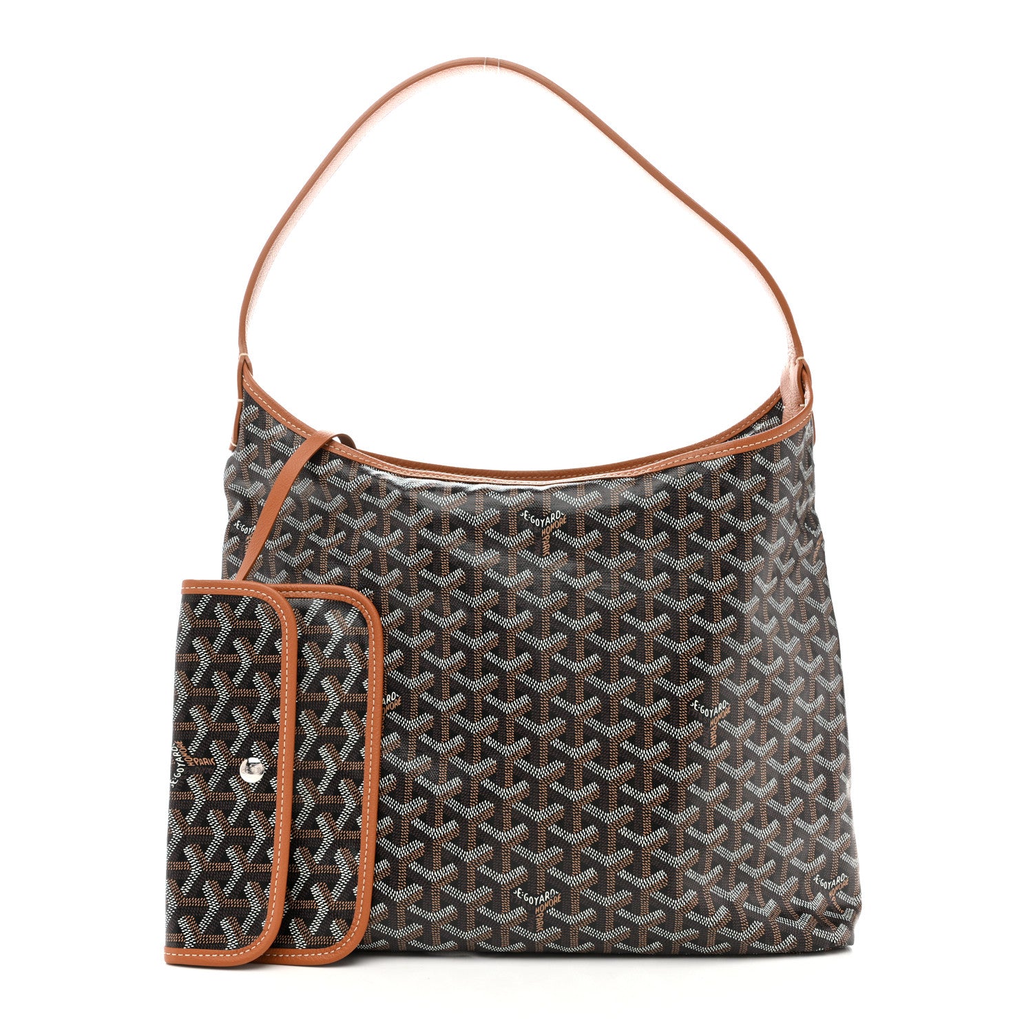 Goyard Goyardine Boheme Hobo Black Gold 3 of 11