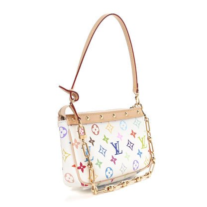 Louis Vuitton LV X TM Monogram Multicolor Pochette Accessories White 3 of 10