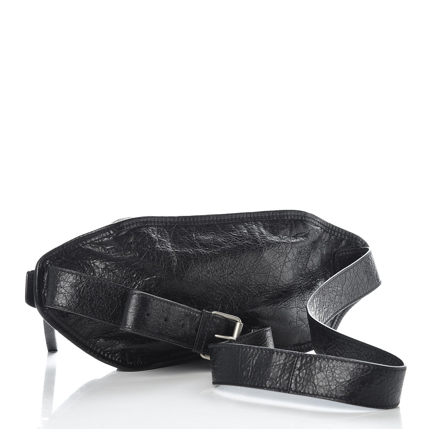 Balenciaga Lambskin Classic Hardware Neo Lift Hip Bag Black 3 of 10