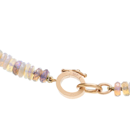Irene Neuwirth 18K Rose Gold Opal Candy Beaded Necklace 4 of 5
