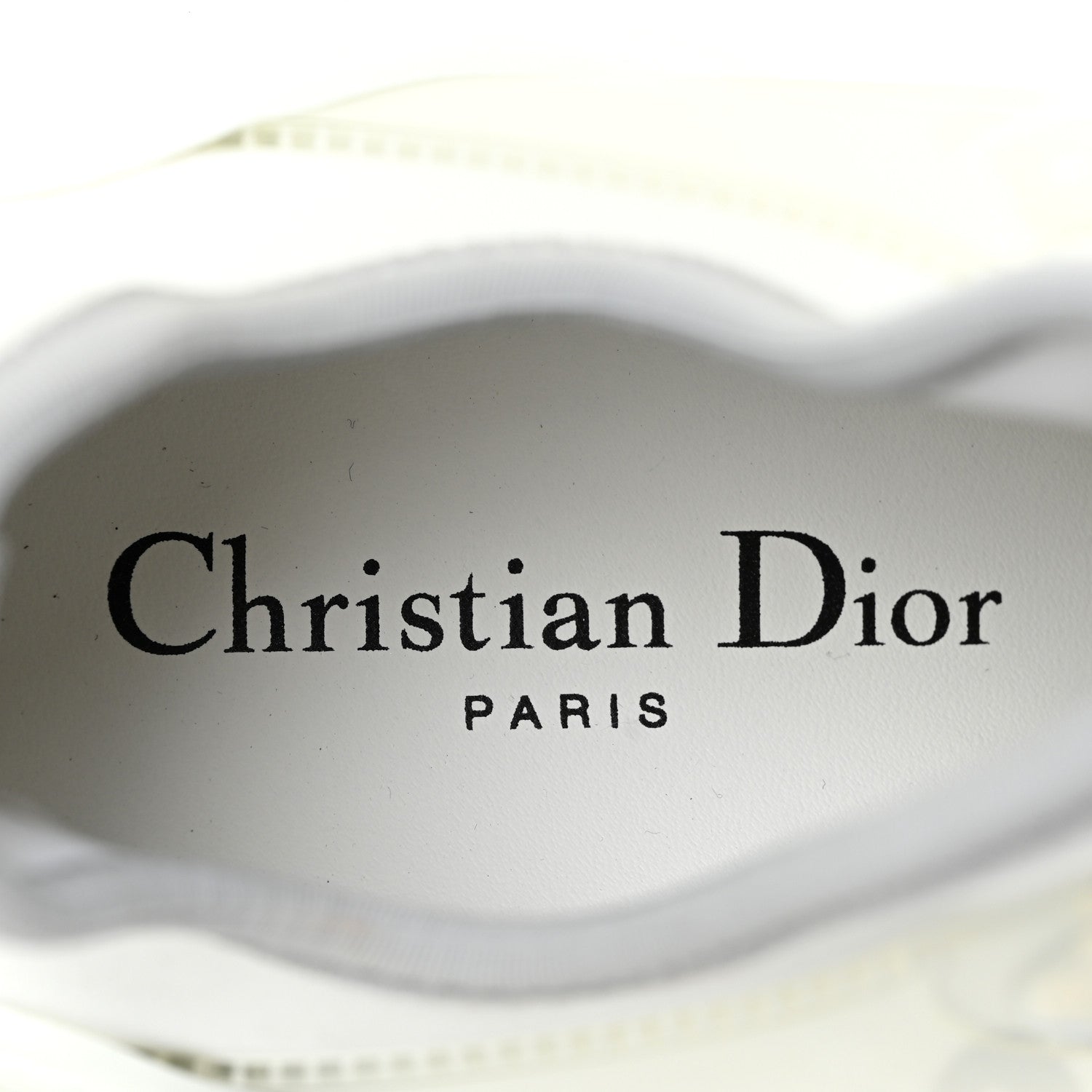 Christian Dior Neoprene Rubber Spatial Print Womens D-Connect Sneakers 38.5 White 13 of 15