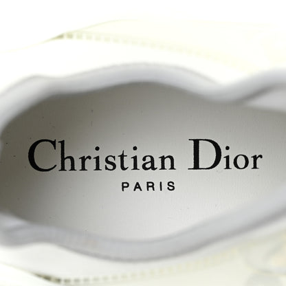 Christian Dior Neoprene Rubber Spatial Print Womens D-Connect Sneakers 38.5 White 13 of 15