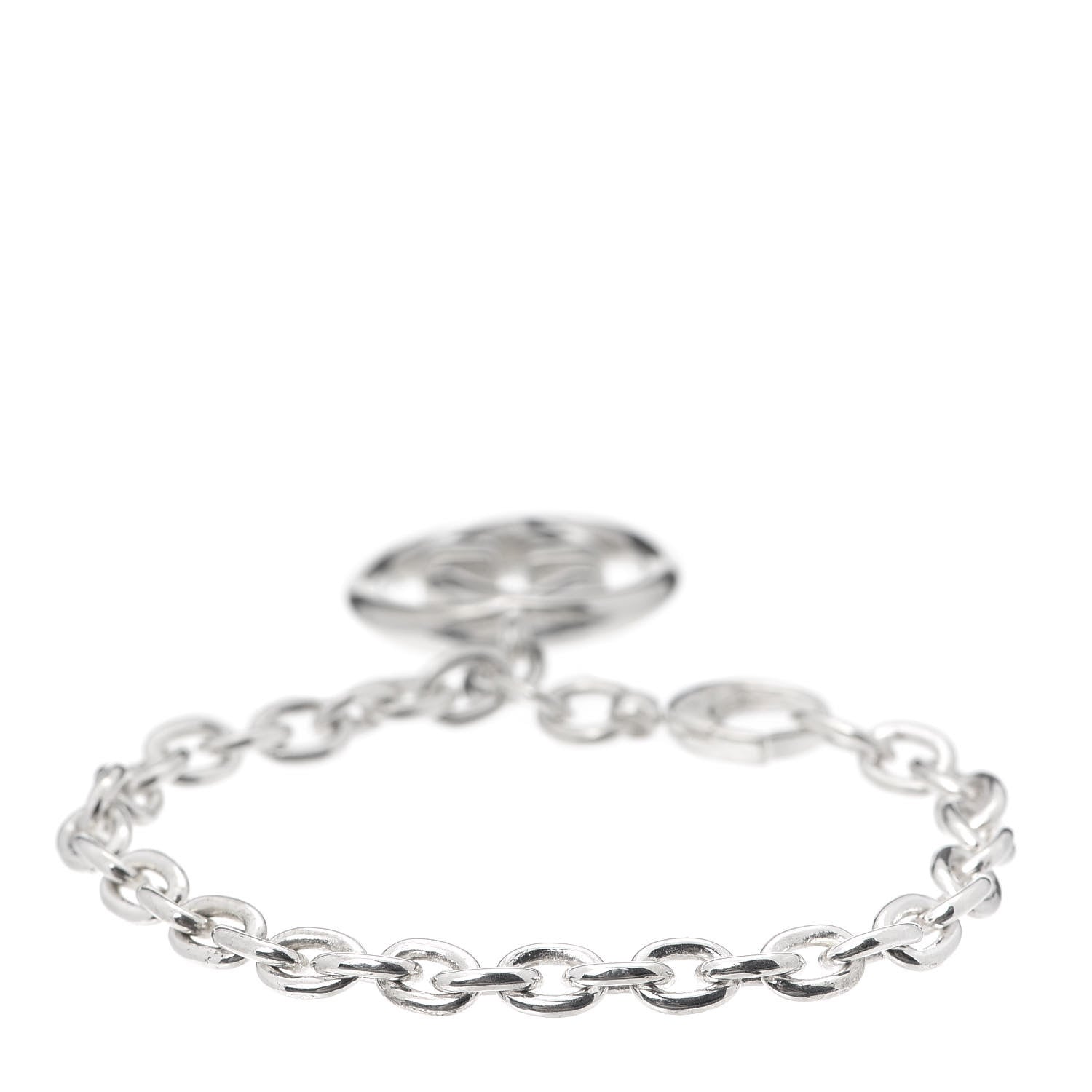 Gucci Sterling Silver Britt Charm Bracelet 3 of 7