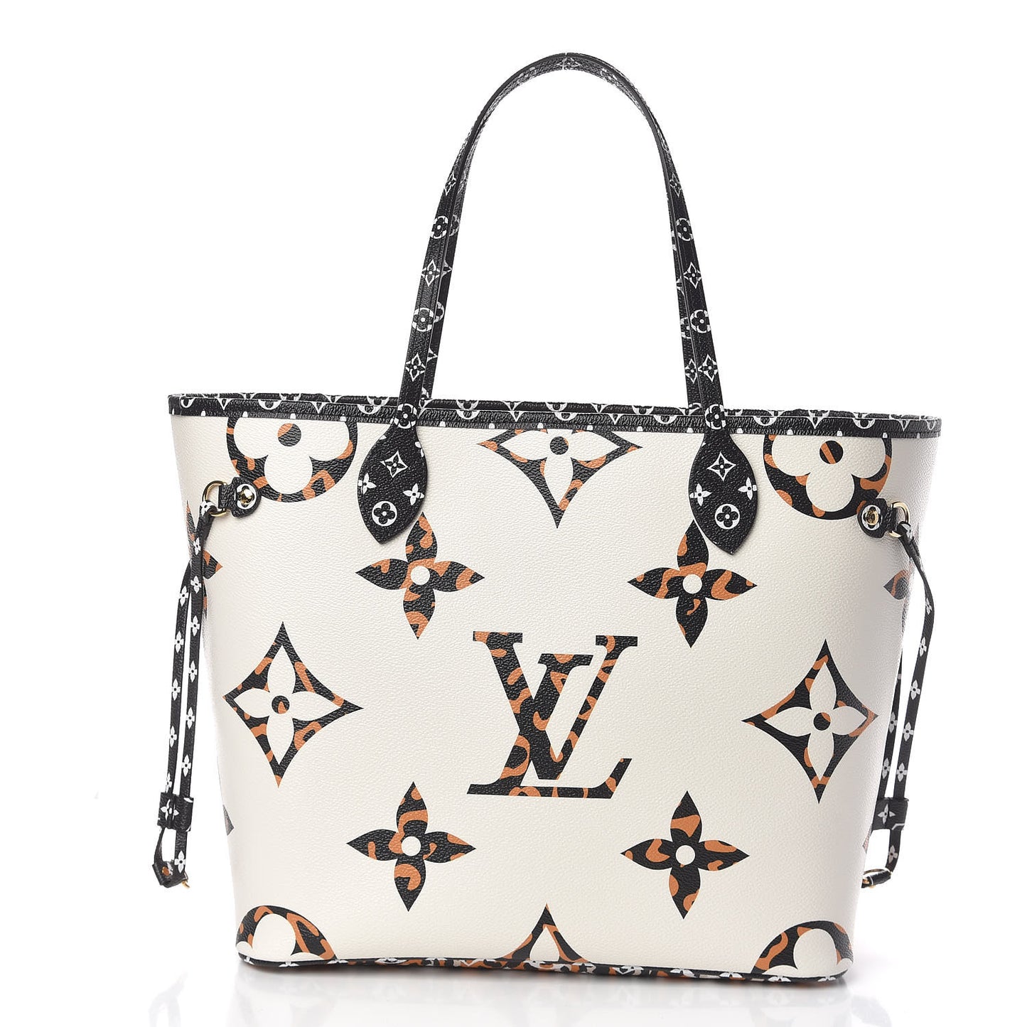 Monogram Giant Jungle Neverfull MM Ivory