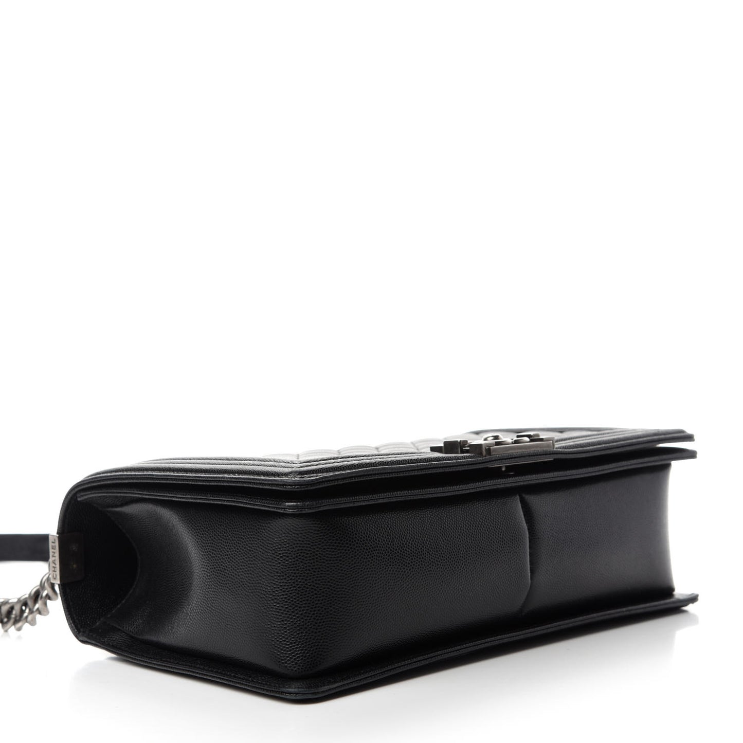 Caviar Quilted New Medium Boy Flap Black