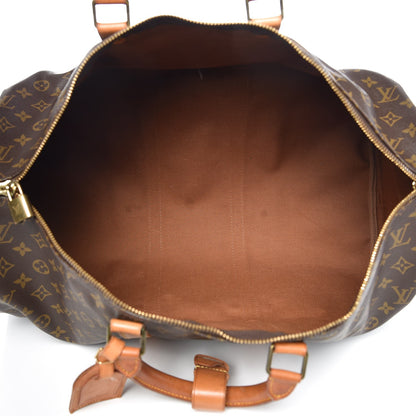 Louis Vuitton Monogram Keepall Bandouliere 55 5 of 22