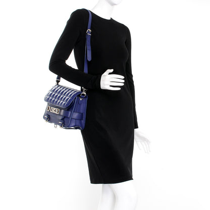 Proenza Schouler Lambskin Quilted PS11 Classic Shoulder Bag Purple 2 of 7