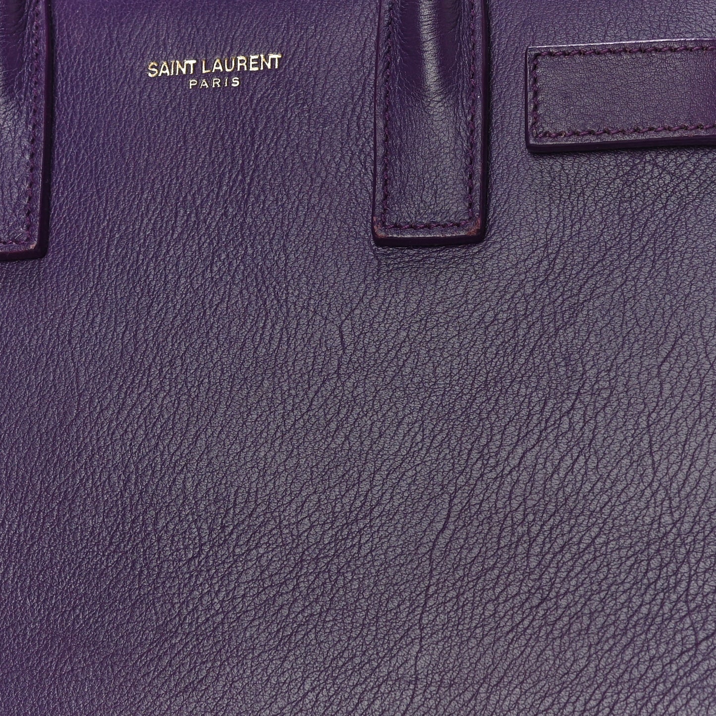 Calfskin Nano Sac De Jour Purple