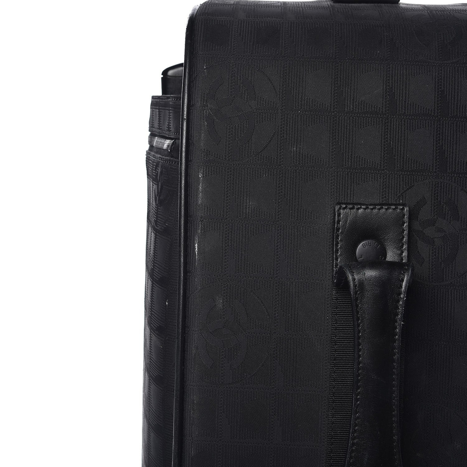Chanel Nylon Travel Trolley Black 20 of 38
