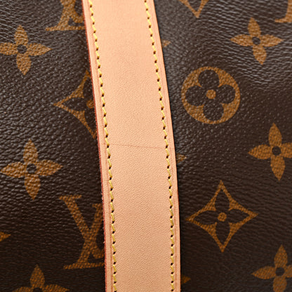 Louis Vuitton Monogram Keepall Bandouliere 55 10 of 15