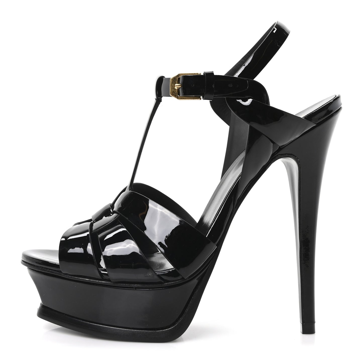 Patent Tribute 105 Platform Sandals 37 Black