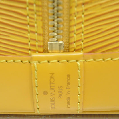 Louis Vuitton Epi Alma Yellow 8 of 9