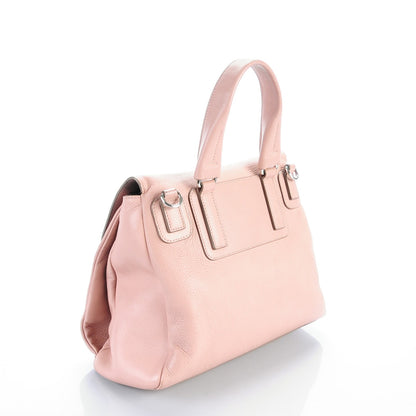 Givenchy Calfskin Small Pandora Pure Flap Bag Powder Pink 3 of 7