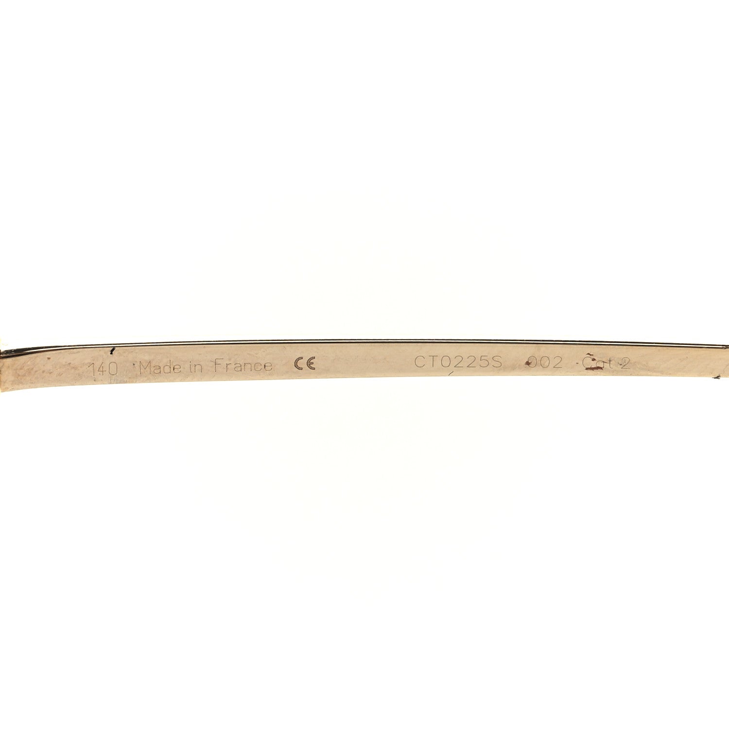 Cartier Metal Trinity Sunglasses CT0225S Brown Gold Silver 6 of 9