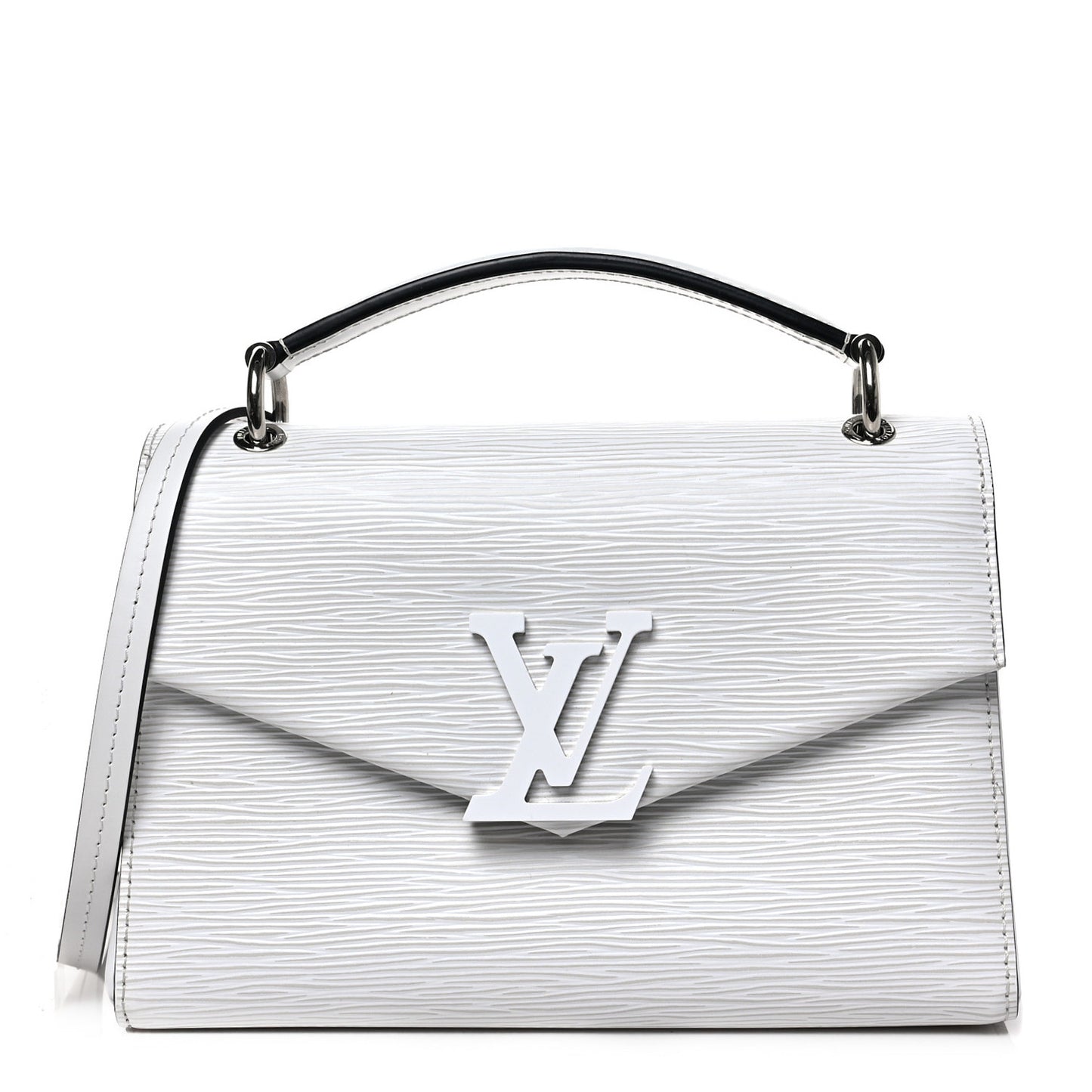 Epi Pochette Grenelle White
