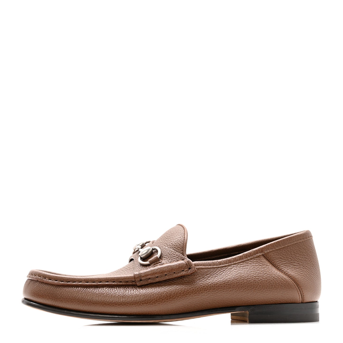 Bryanne Calfskin Mens 1953 Horsebit Loafers 9.5 Nut Brown