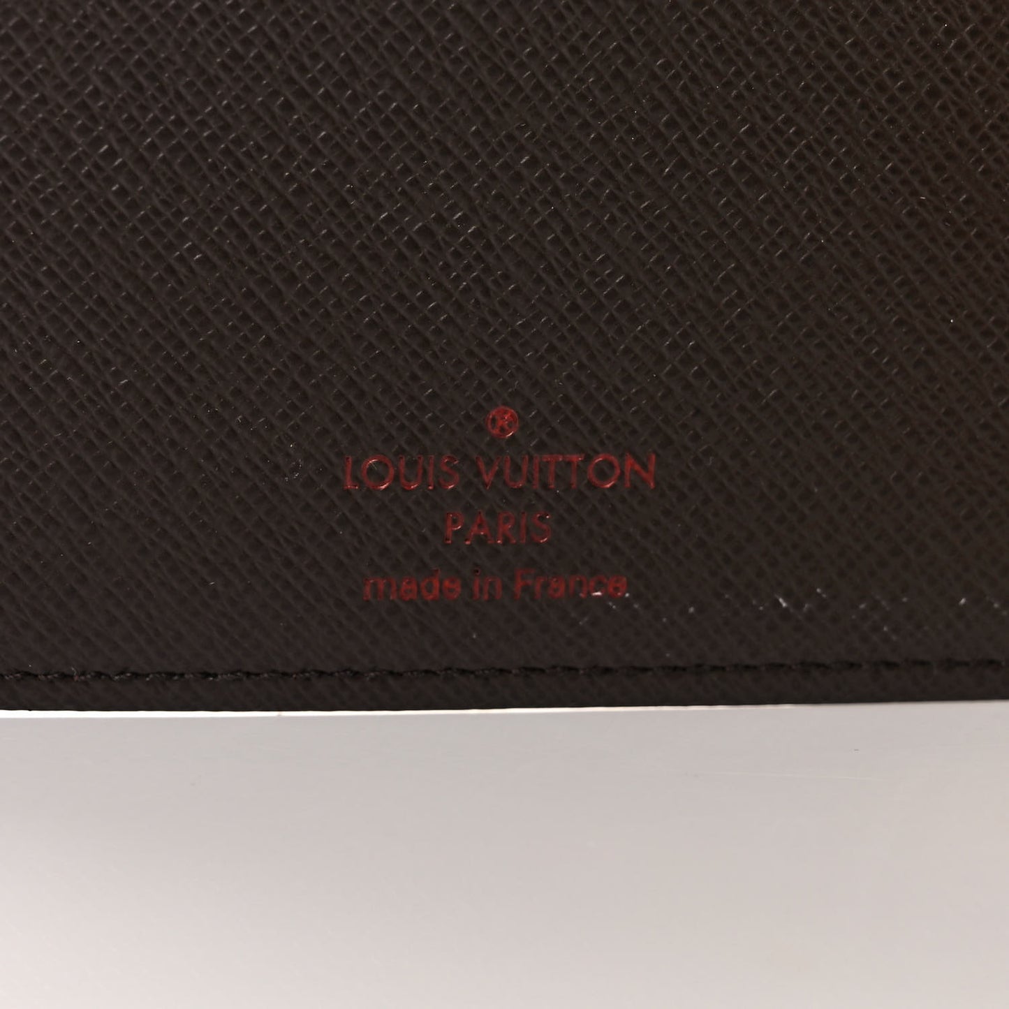 Damier Ebene Medium Ring Agenda Cover