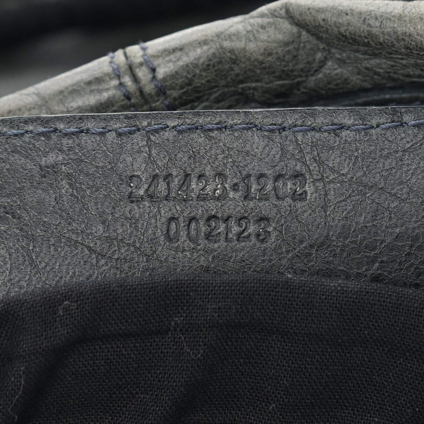 Agneau Classic Hardware Maxi Twiggy Anthracite