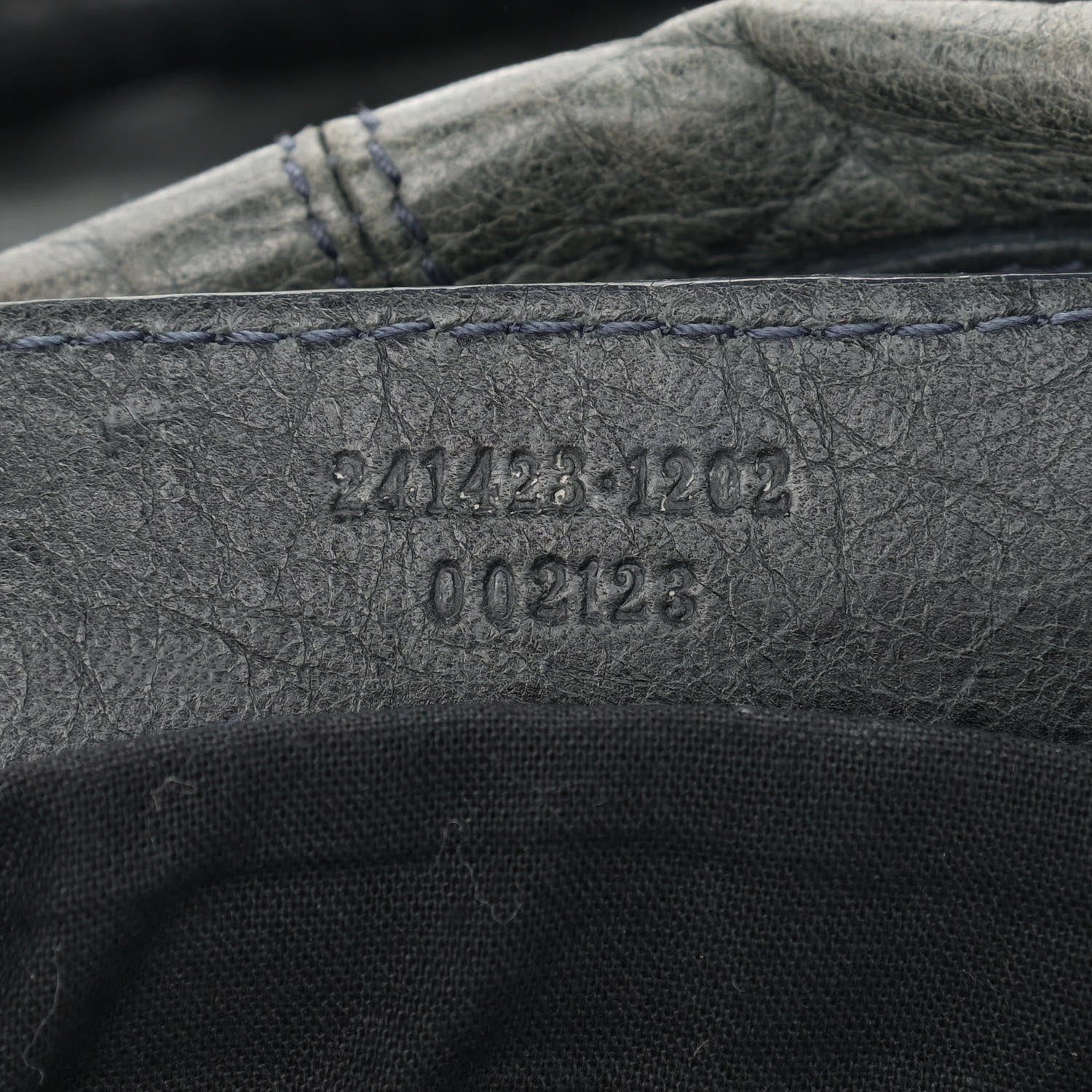 Balenciaga Agneau Classic Hardware Maxi Twiggy Anthracite 7 of 9