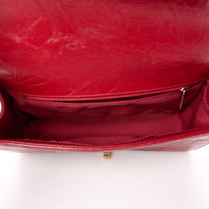 Chanel Aged Calfskin Quilted New Medium Jacket Boy Flap Dark Red 5 of 11