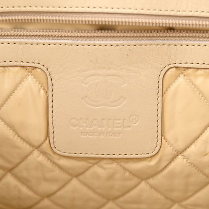 Chanel Nylon Quilted Medium Coco Cocoon Reversible Tote Khaki 6 of 15