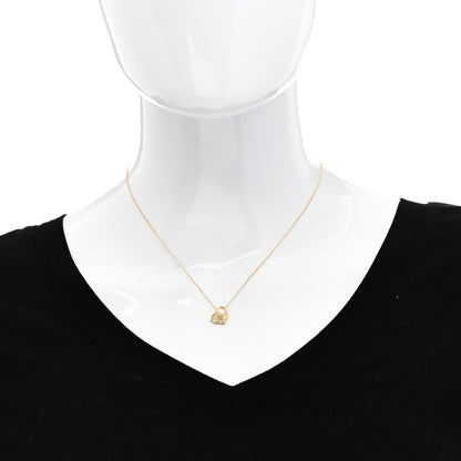 Tiffany 18K Yellow Gold Elsa Peretti Full Heart Pendant Necklace 2 of 6