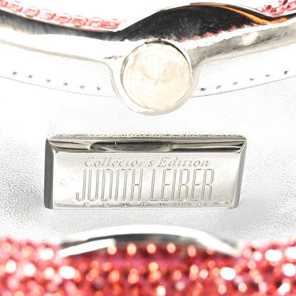 Judith Leiber Crystal Watermelon Crescent Minaudiere Clutch 7 of 11