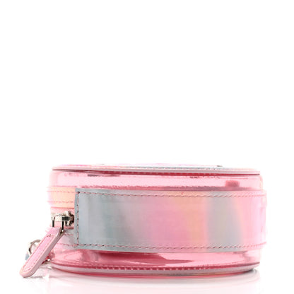 Chanel PVC Lambskin Filigree Round Clutch With Chain Pink 4 of 13