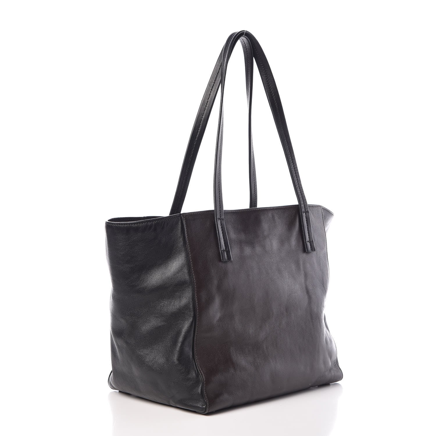 Prada Soft Calf Tote Nero Black 3 of 13