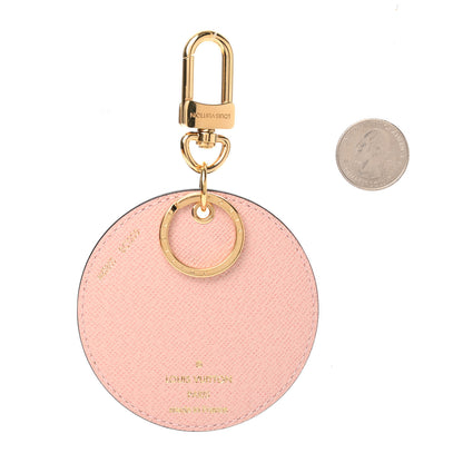 Louis Vuitton Monogram 2020 Christmas Animation Big Wheel Bag Charm Key Ring Rose Ballerine 2 of 3