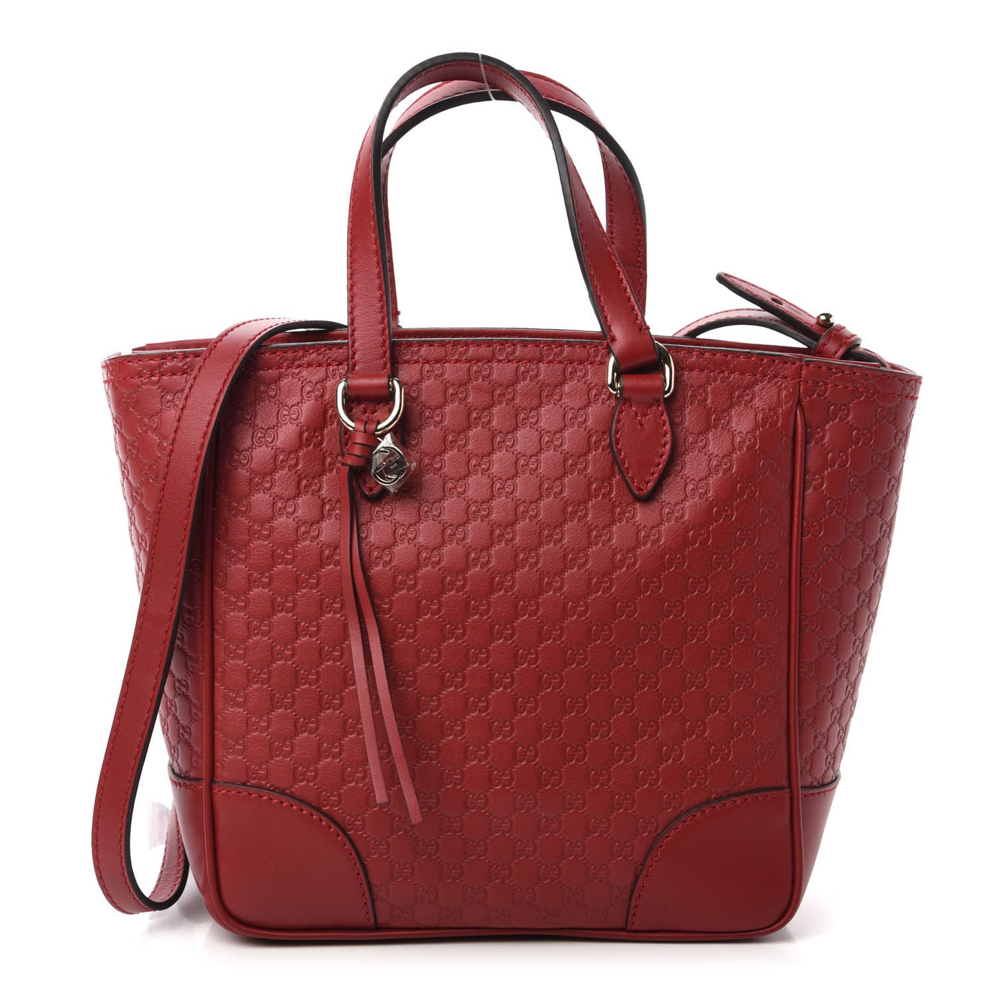 Microguccissima Small Bree Tote Red